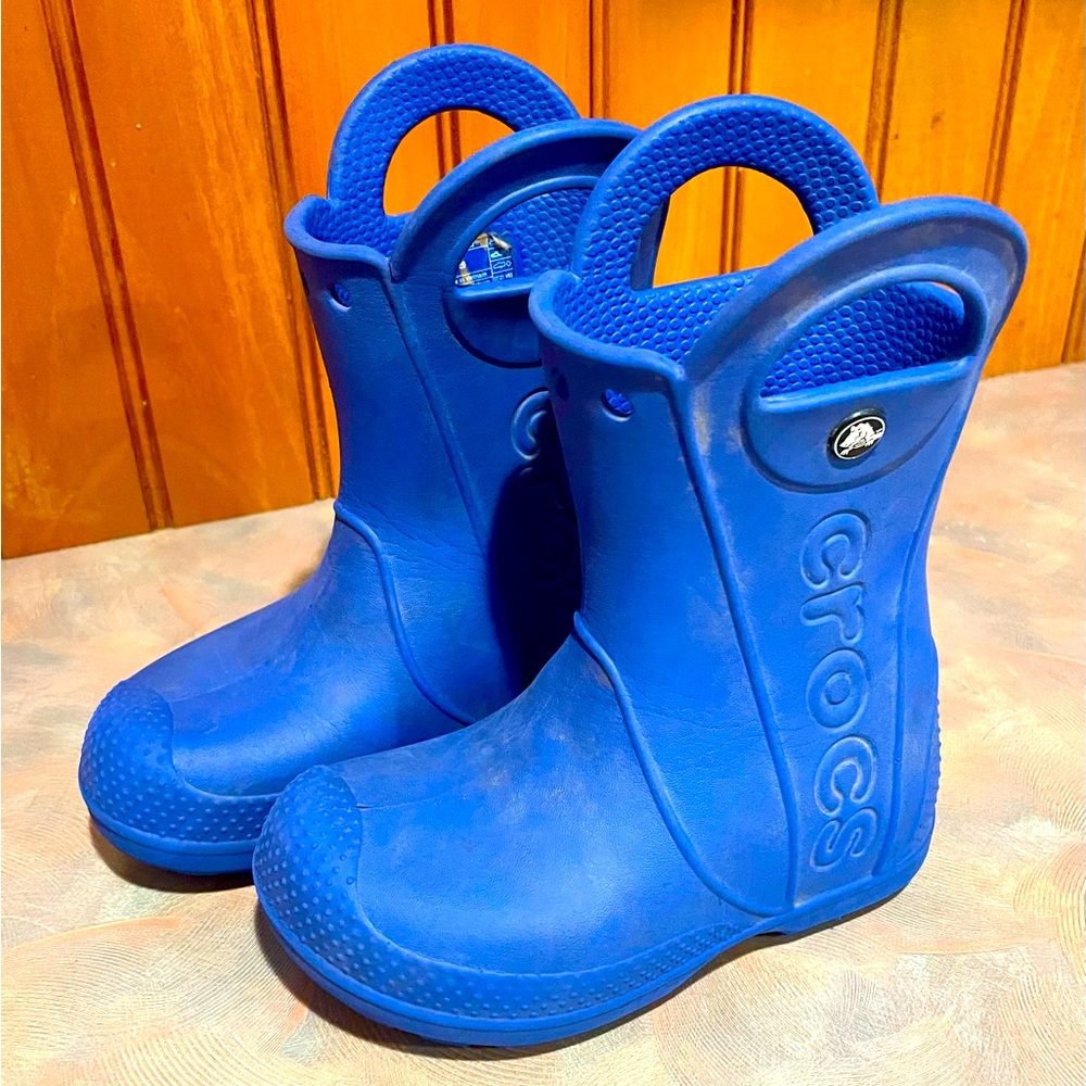 Kids Toddler CROCS rainboots